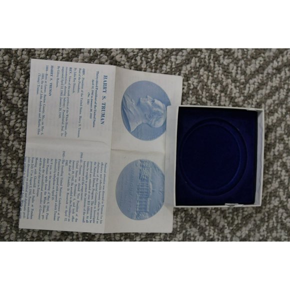President Harry S. Truman Inauguration Bronze Medal - 1945 & 1949 - Picture 2 of 4
